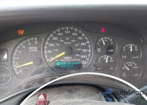 2000 Chevrolet Silverado C1500 from USA, damaged, VIN 2GCEC19T7Y1329987